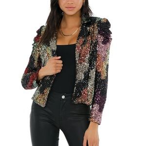 Blank NYC Sequin Jacket Size XS